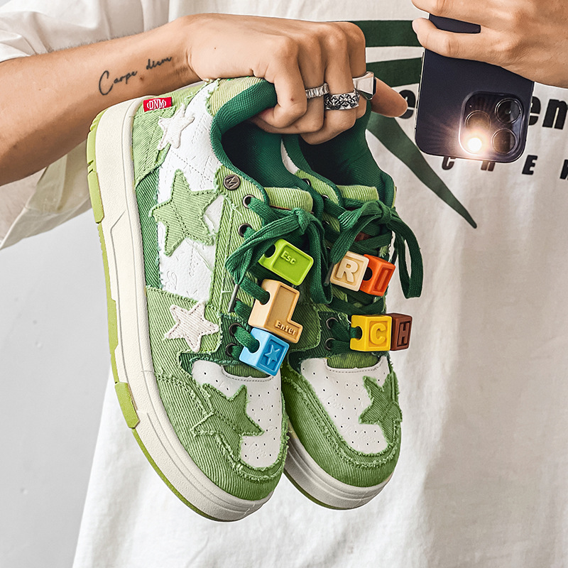 Star Pattern Sneakers Men's Special-interest Design Sports And Leisure foto 3