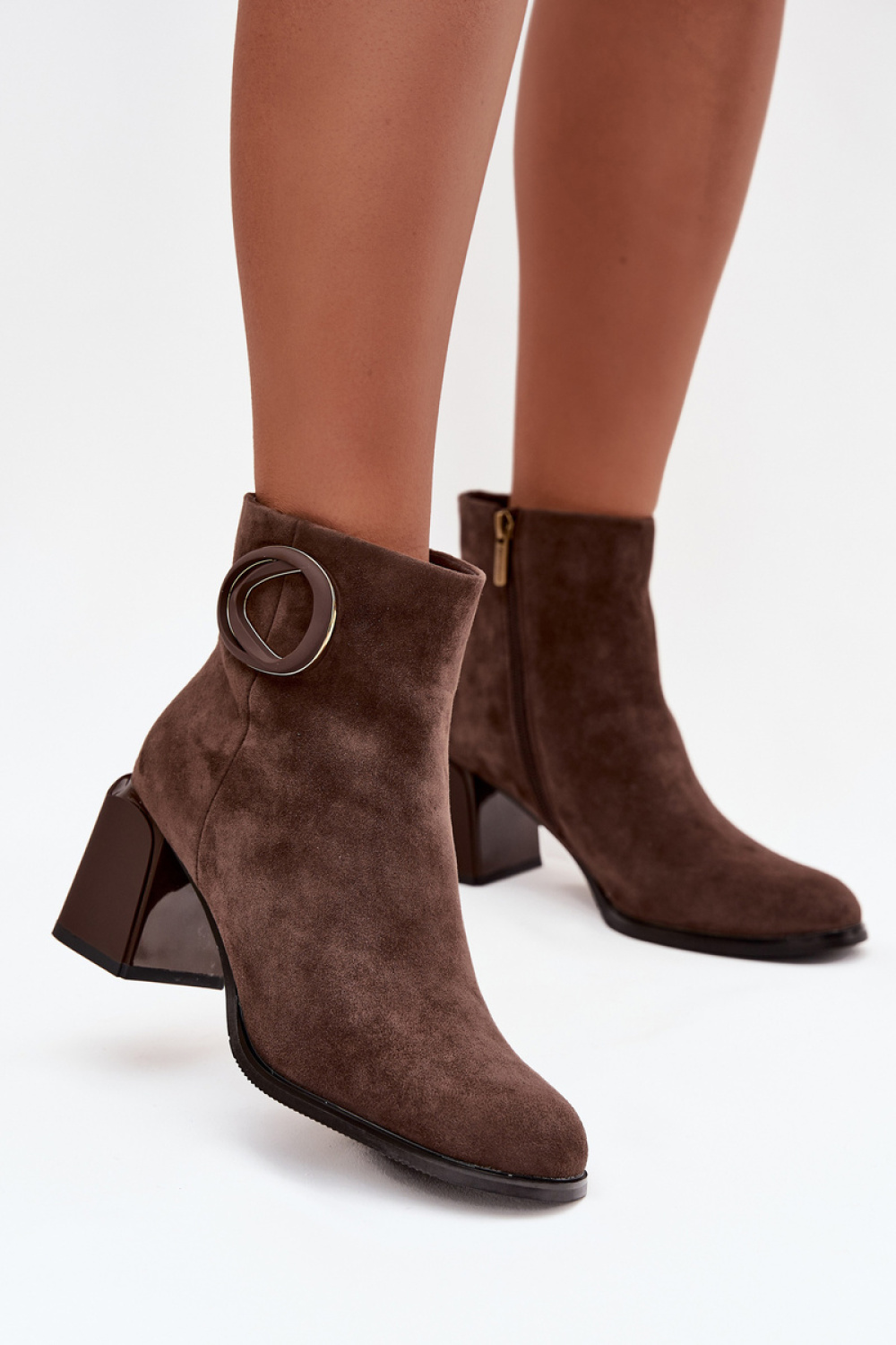 Laarsjes met hoge hak Step in style