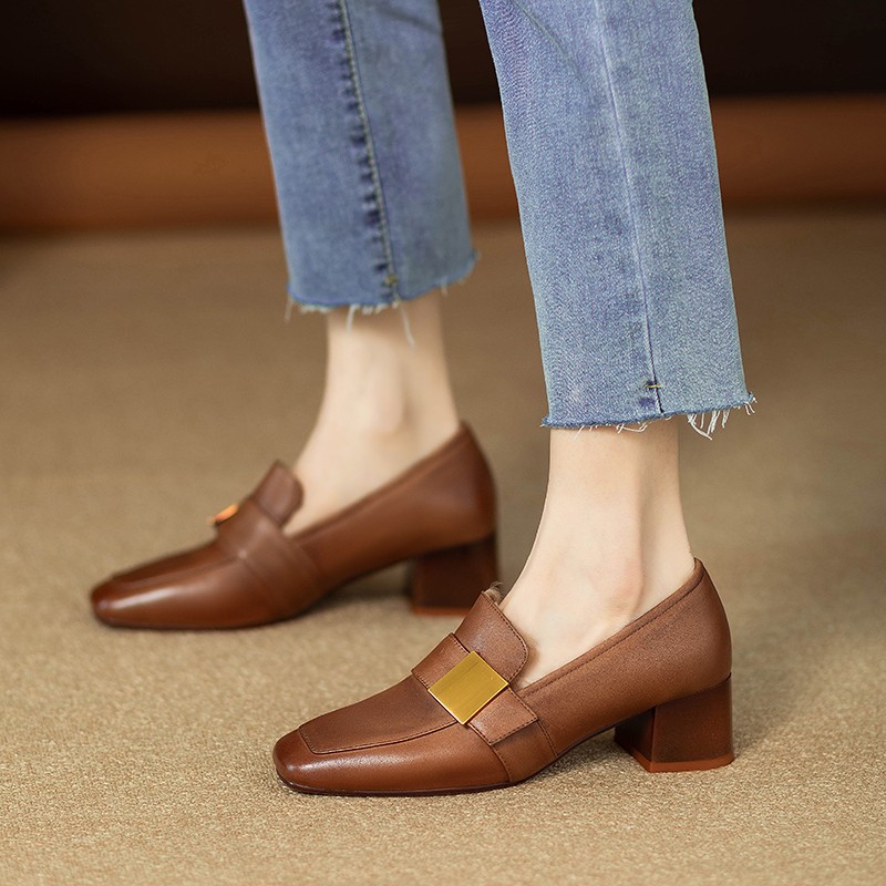 New Spring Autumn Retro Womens Pumps Stylish And On-trend foto 5