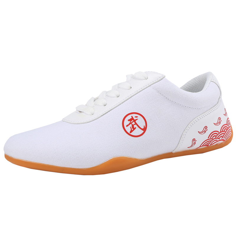 Men's Soft-soled Kung Fu Performance Practice Shoes Lightweight Martial Arts Shoes foto 5