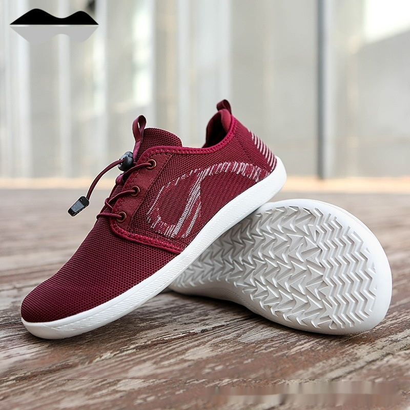 Men's Soft Bottom Plus Size Wide Toe Shoes foto 4