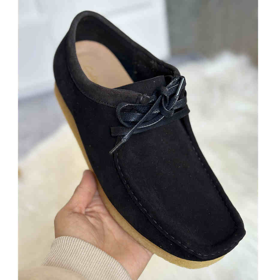 Men's Thick-soled Casual Lace Up Leather Shoes foto 4