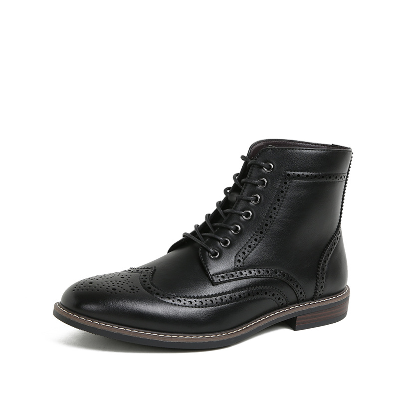 Autumn And Winter New Retro High-top Men's Work Ankle Boots foto 5