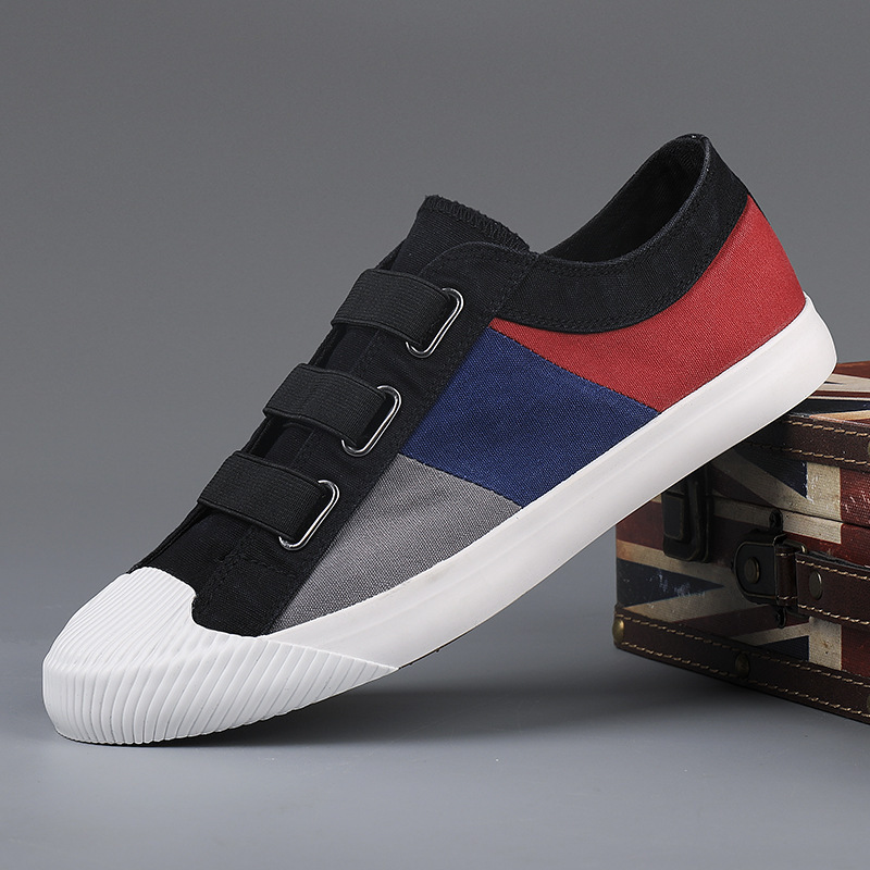 Men's Canvas Breathable Trendy Sneakers foto 4