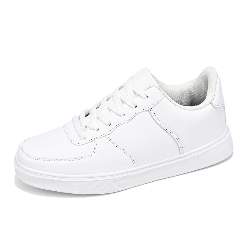 Spring And Summer Student Leisure Korean Large Size White Shoes Male foto 5