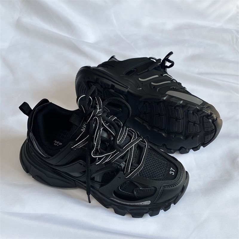 Mens Retro, Minimalist, Versatile Chunky-soled Sneakers foto 5