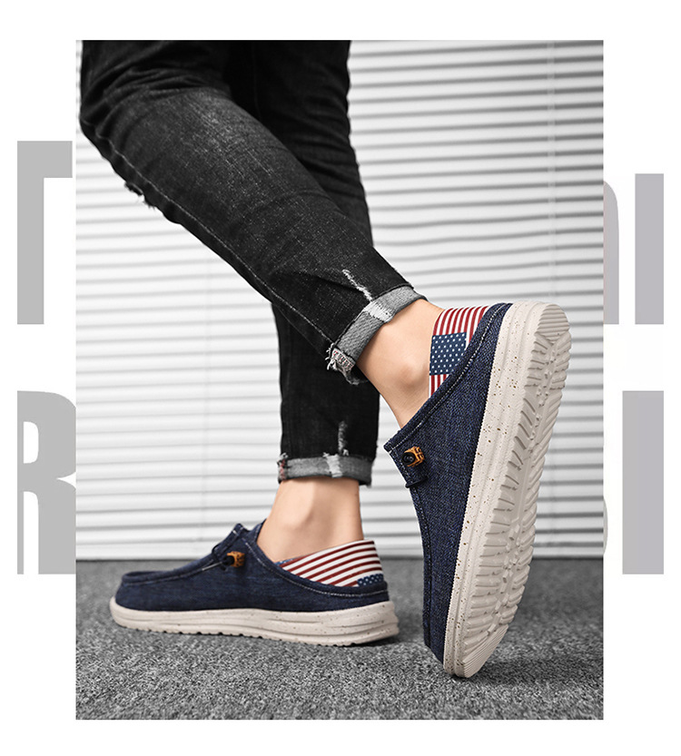 Men's Lazy Canvas Casual Shoes foto 2