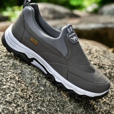 Plus Size Outdoor Sneakers Men's Slip-on Casual foto 2