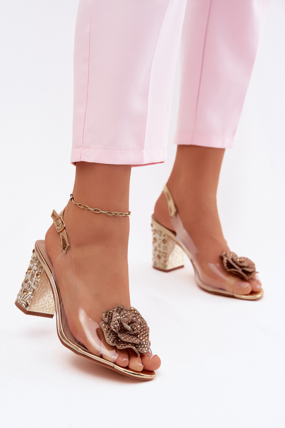 Sandalen op hak Step in style