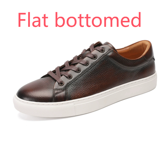 Top Layer Cowhide Men's Shoes Black Commute Leisure foto 3