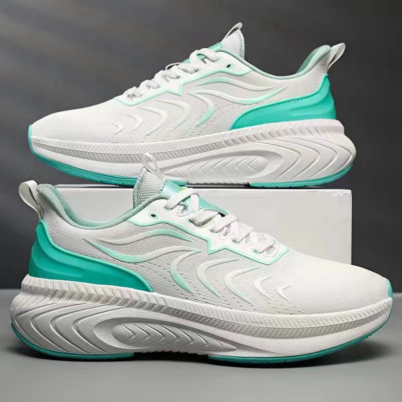 Breathable Sports Lightweight Soft Sole Running Shoes foto 3