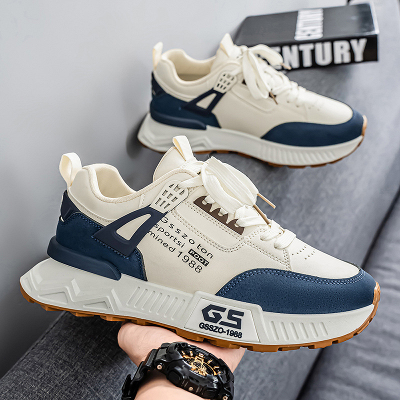 Mens Casual Trendy Slip-resistant And Abrasion-resistant Sneakers foto 5