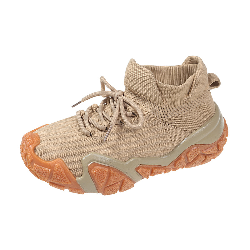 Solid Color Fashion Flyknit Casual Sports Single-layer Shoes foto 5