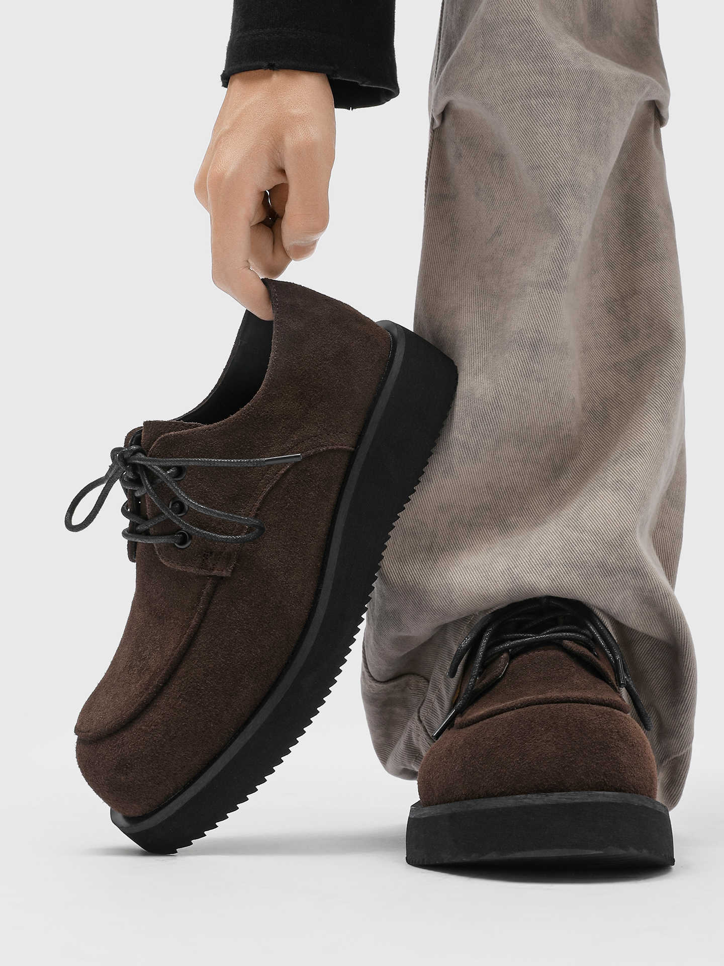 Premium Retro Low-top Workwear Shoes foto 5