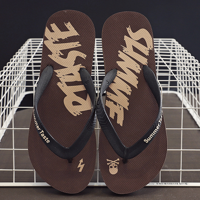 Non-slip Trendy Men's Flip-flops Men's Flip-flops foto 2