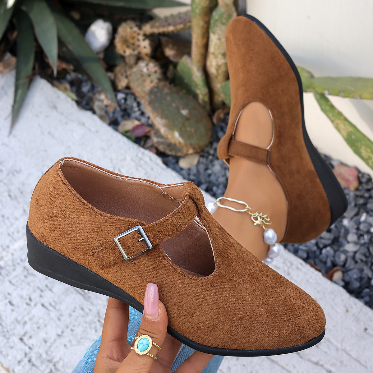 Spring New Pointed-toe Womens Shoes European And American Style foto 3