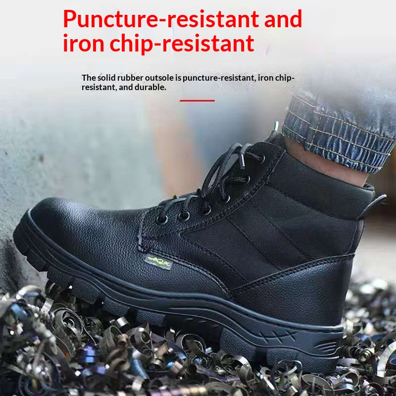 High Top Labor Protection Safety Shoes For Men foto 5