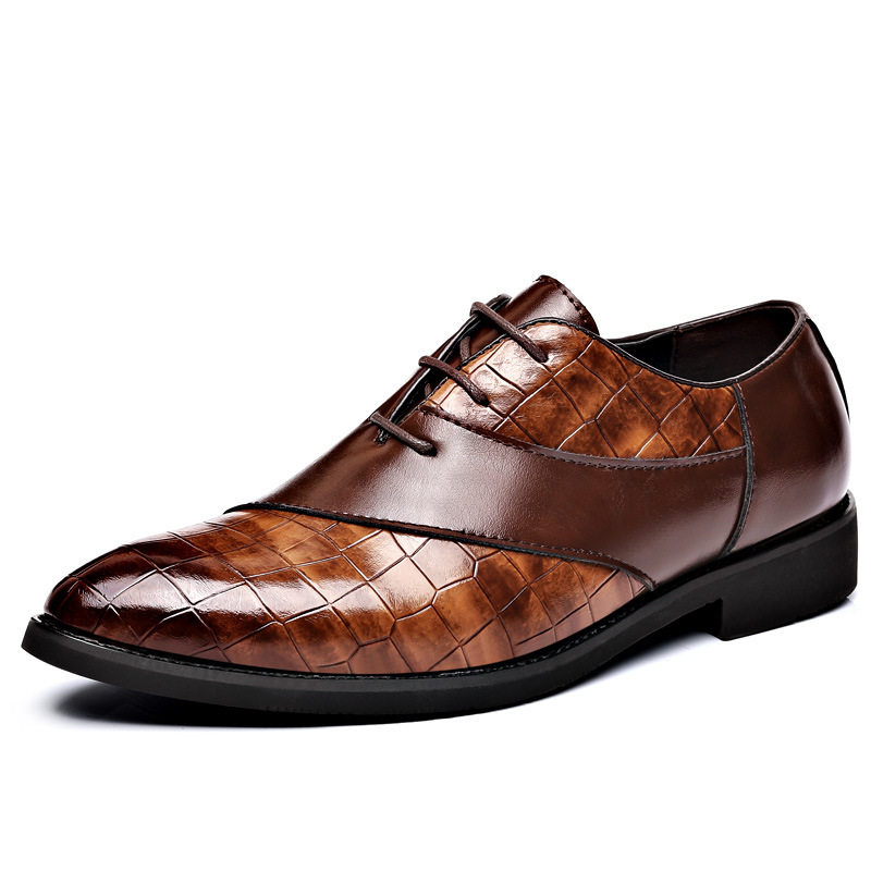 New Casual Shoes Business Formal Men's Leather Shoes foto 4