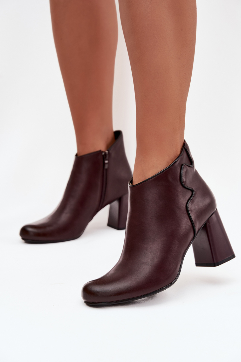 Laarsjes met hoge hak Step in style