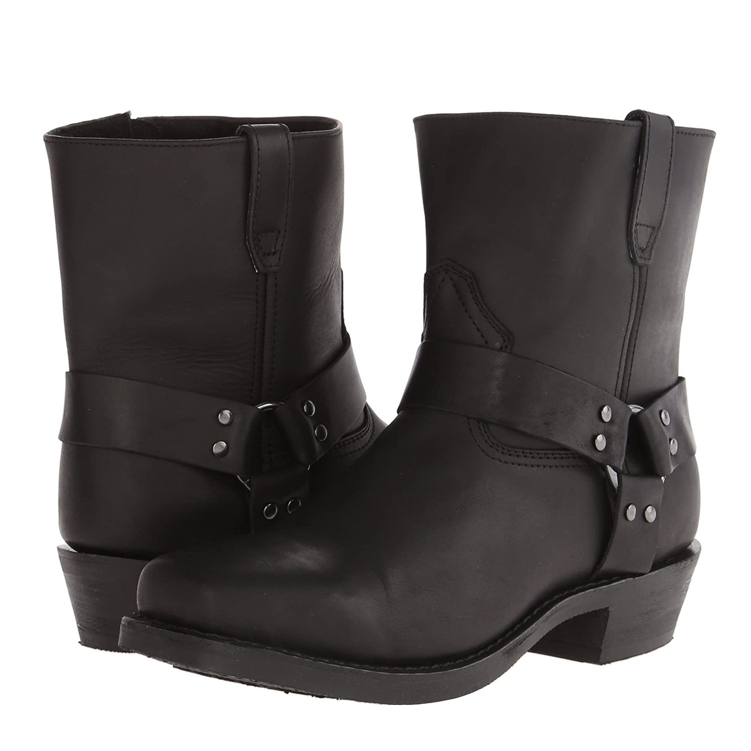 Versatile Men's Casual Leather Retro Short Boots foto 2