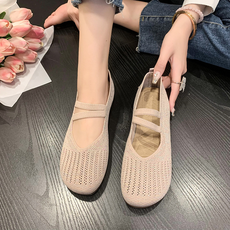 Summer Women's Breathable Hollow Mesh Shoes foto 2