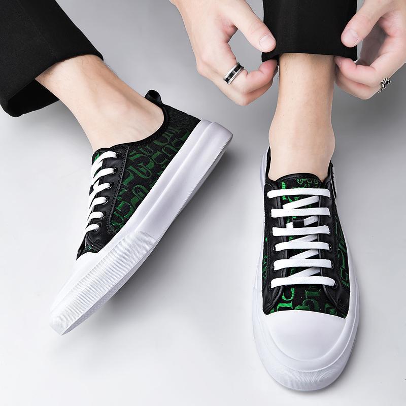 Versatile Personality-driven Casual Trendy Fashionable Skate Canvas Shoes foto 2