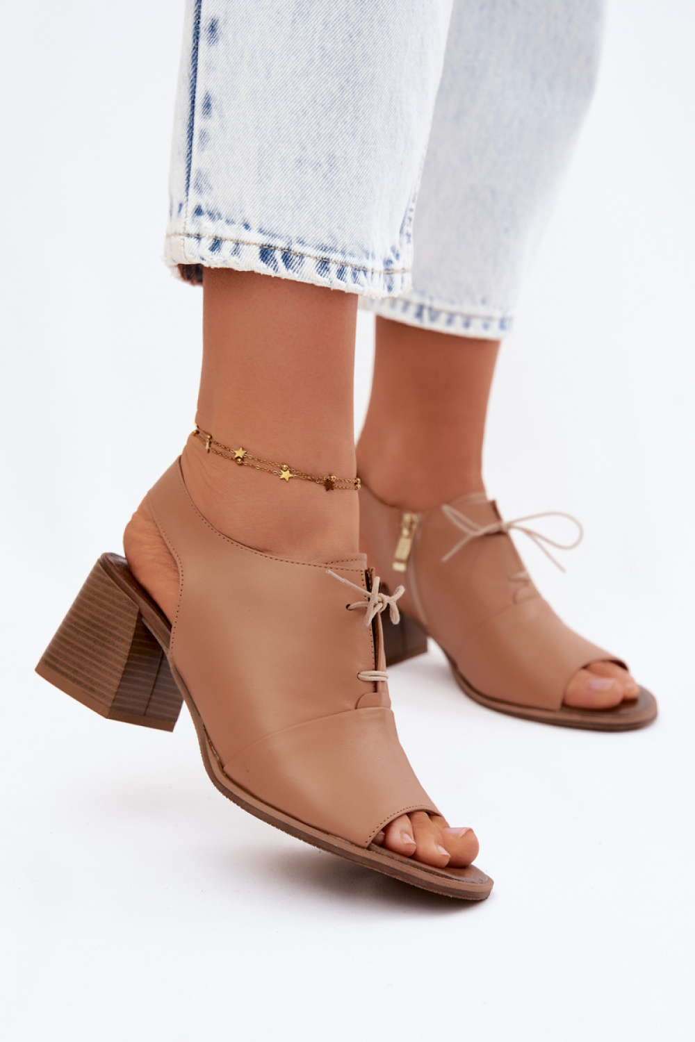 Sandalen op hak Step in style
