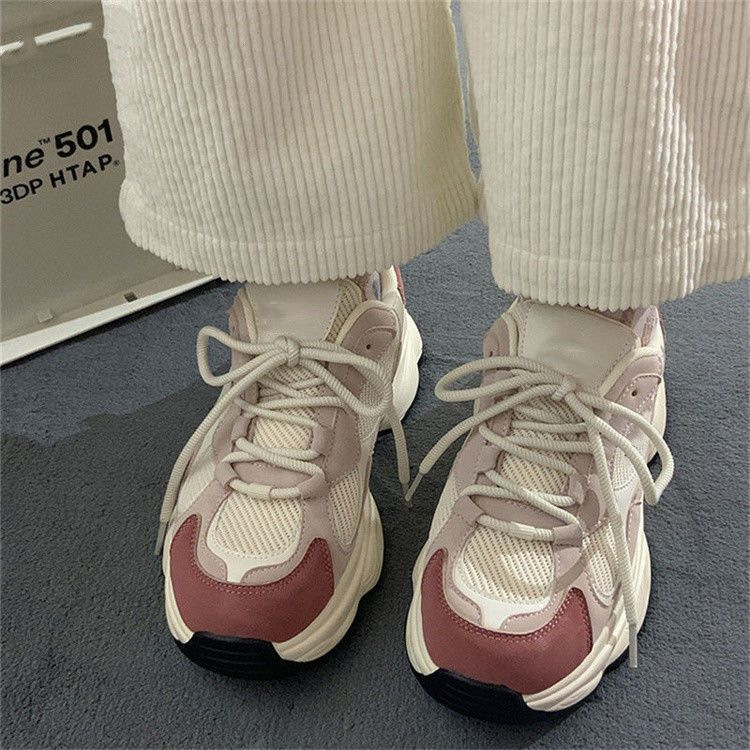 Women's Thick-Sole Height-Increasing Fashion Sneakers foto 2