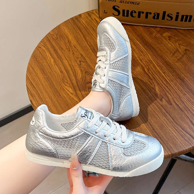 Retro Flat Desert Boots Versatile Casual White Sneakers foto 5