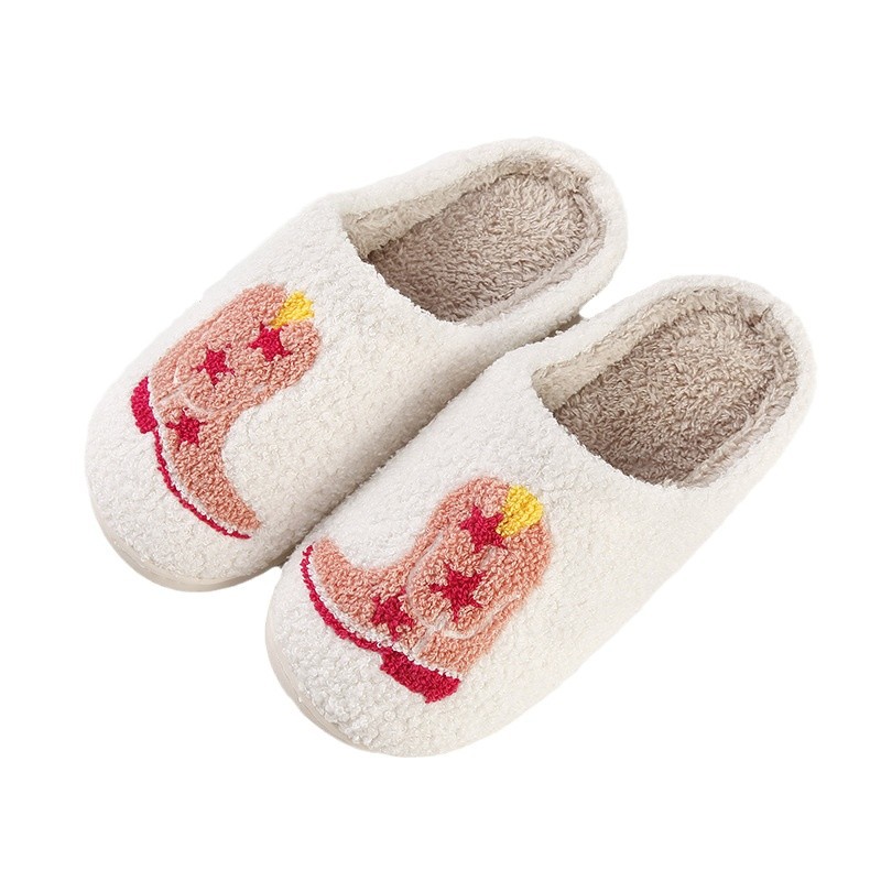 New Comfortable Home Dual-Boot Warm Winter Cotton Slippers foto 2