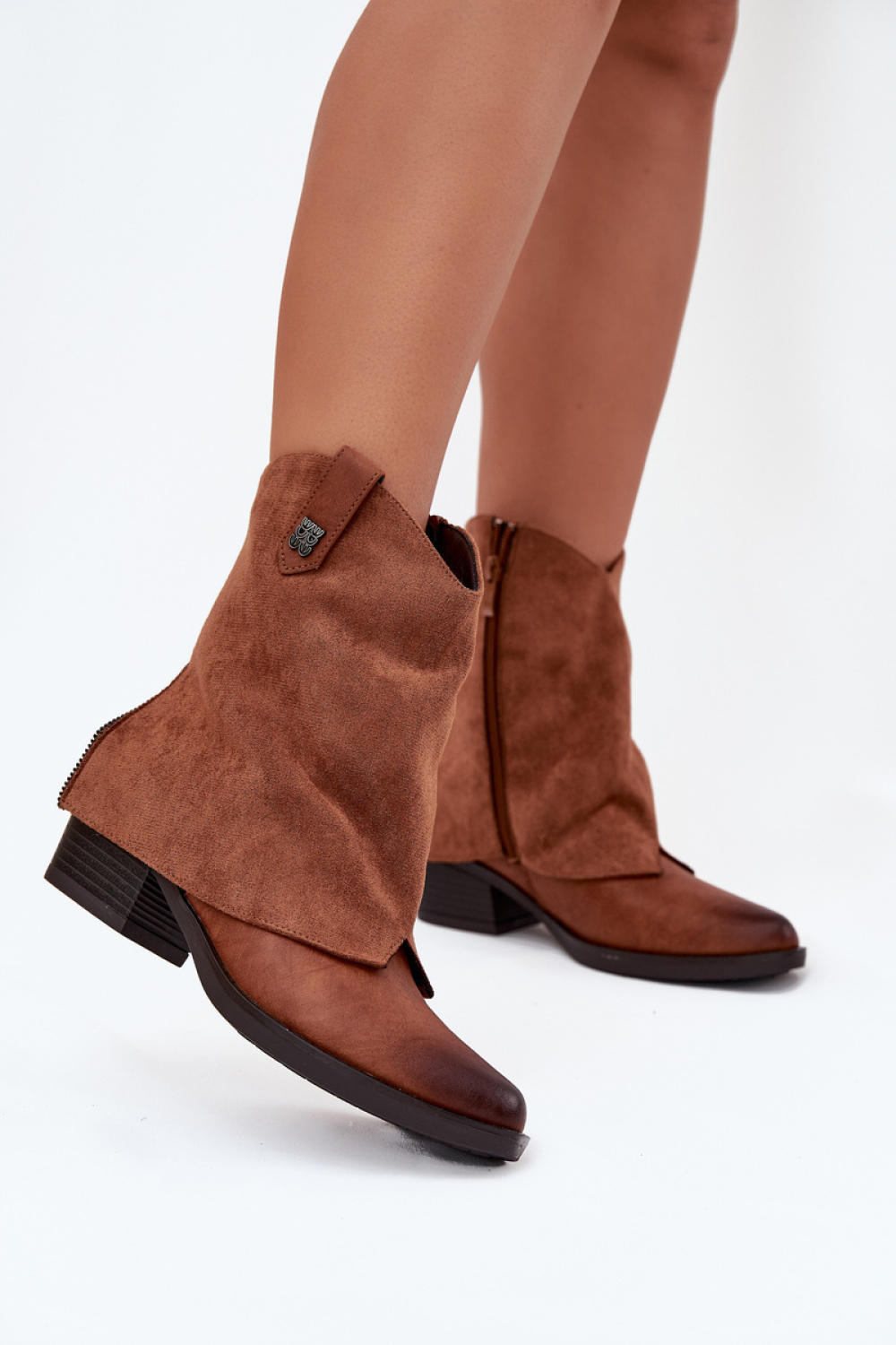 Laarsjes met hoge hak Step in style