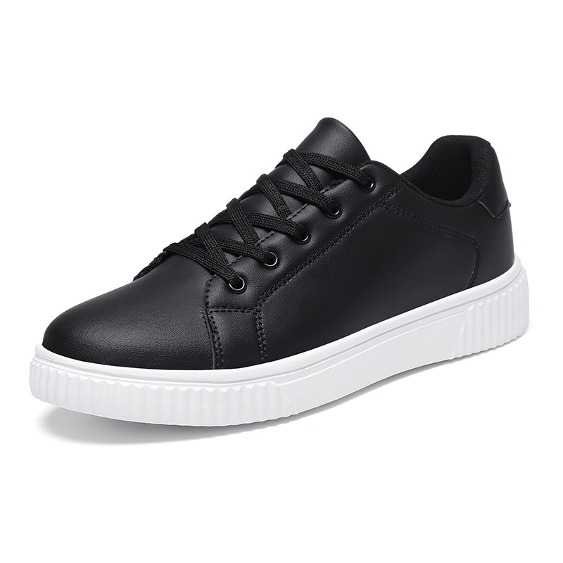Sleek Minimalist Leather Design For Casual Sports Shoes foto 3