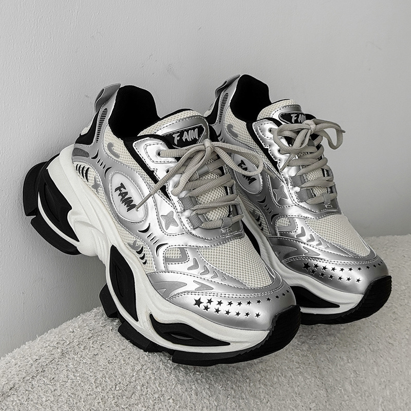 New Casual Men And Women Platform Shoes foto 2