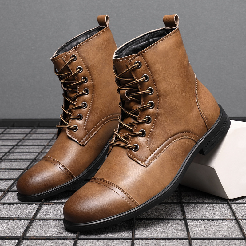 High-top British Casual Men's Shoes foto 4