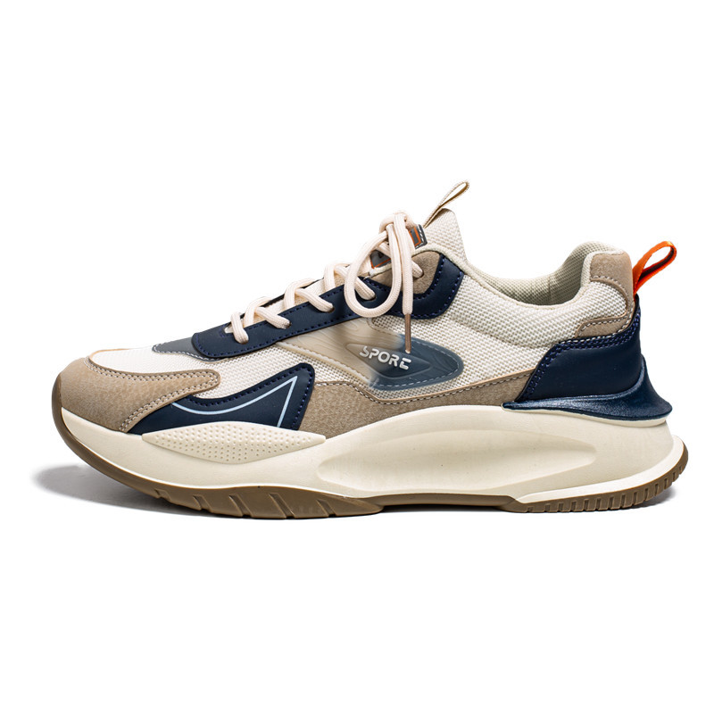 Platform Mesh Surface Breathable Running Shoes Student Clunky Sneakers foto 2