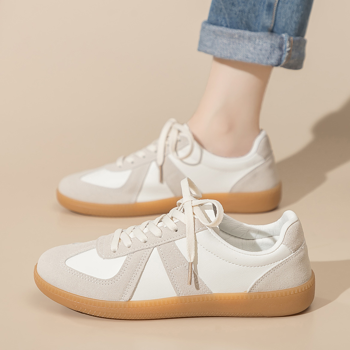 Mens Versatile Casual Flat-soled Sneakers foto 5