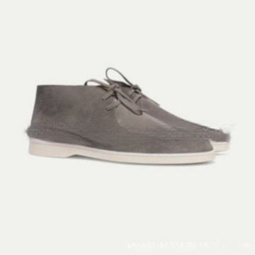 Foreign Trade Plus Size High-top Loafers Lace-up Flat Casual All-match foto 3