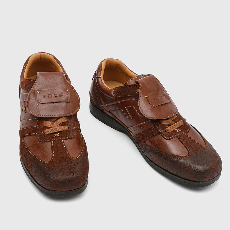 Mens Ultra-minimalist Boxing Shoes And Trendy English Derby Shoes foto 3