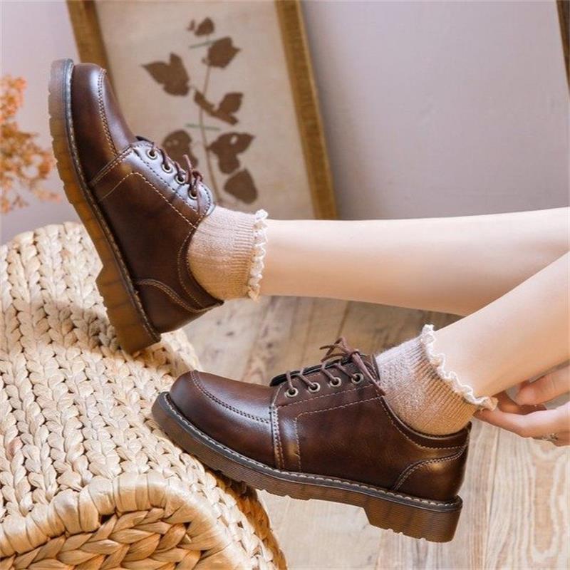 Preppy Style Retro Dress Mary Jane Women's Shoes foto 3