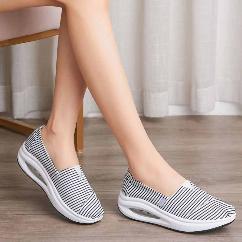 Summer Shallow Mouth Casual Slope Heel Mom Shoes foto 5