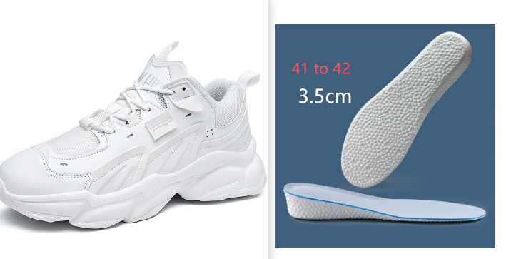 Men's Running Sneakers Platform Casual Daddy Shoes foto 3