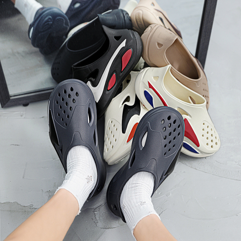 Fashion Men's Sandals Trendy Hollow foto 2