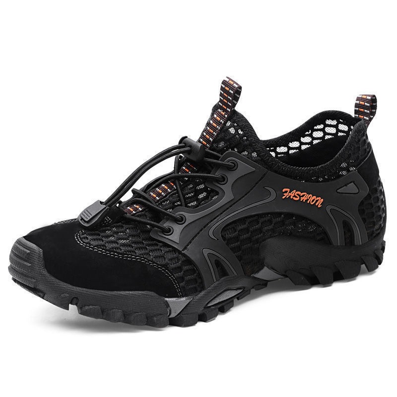 Korean-style Trendy Hiking Shoes With Breathable Mesh Uppers foto 3