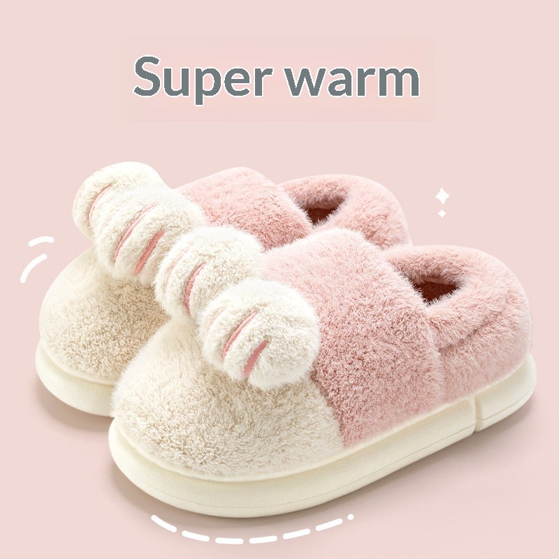 Cotton Slippers With Back Support Home foto 2