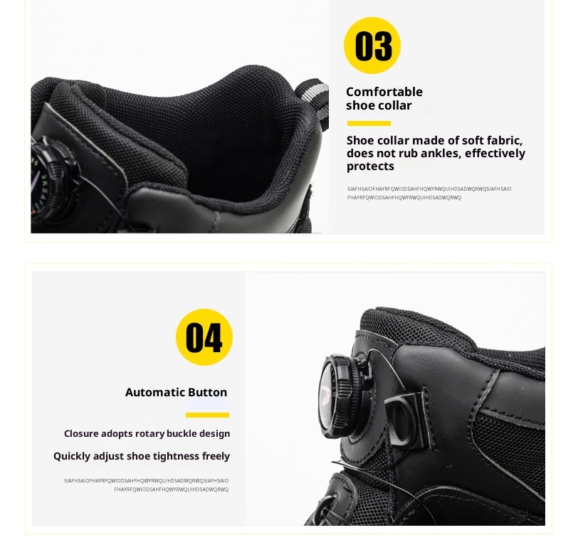 Anti-skid Of Steel Baotou Labor Insurance Shoes foto 5
