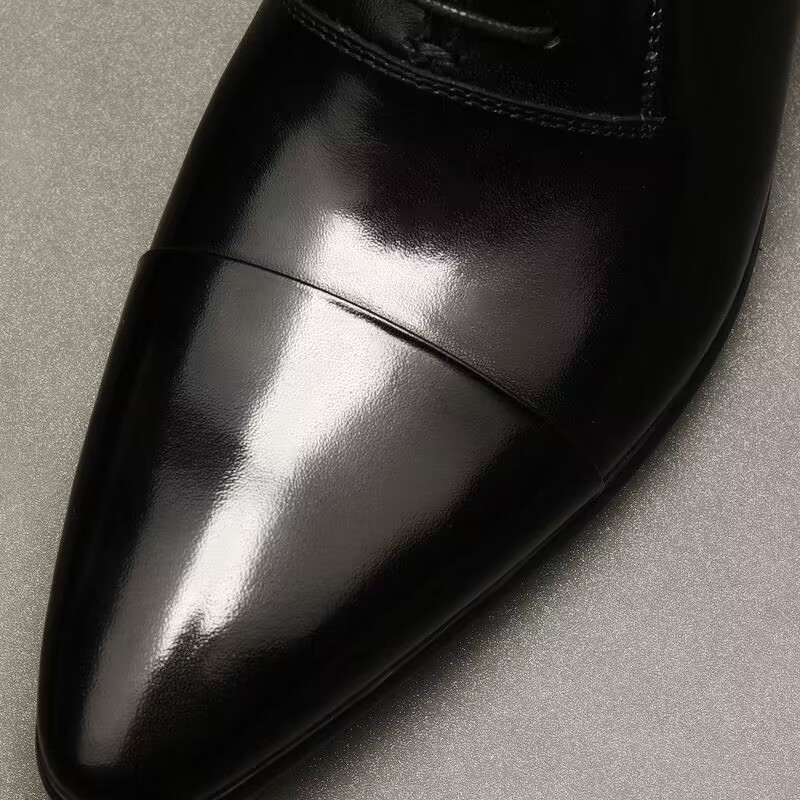 Lace-up Business Formal Shoes For Trendy Men foto 3