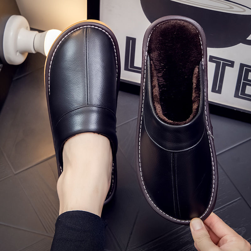 Men's Non-Slip Soft-Soled Cotton Slippers For Home foto 4