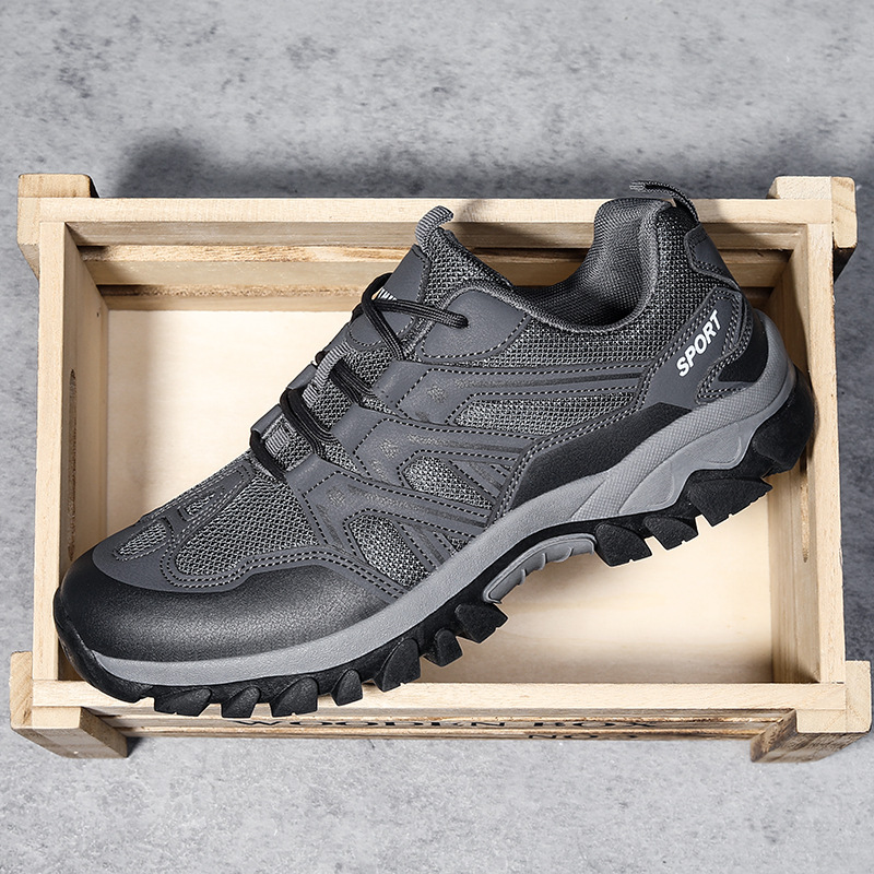 Men's Casual Anti Slip And Wear-resistant Hiking Shoes foto 3