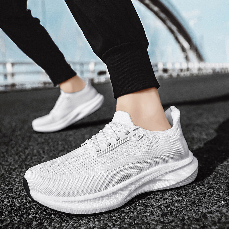 Mens Mesh Wide-toe Fashionable Casual Outdoor Running Shoes foto 3