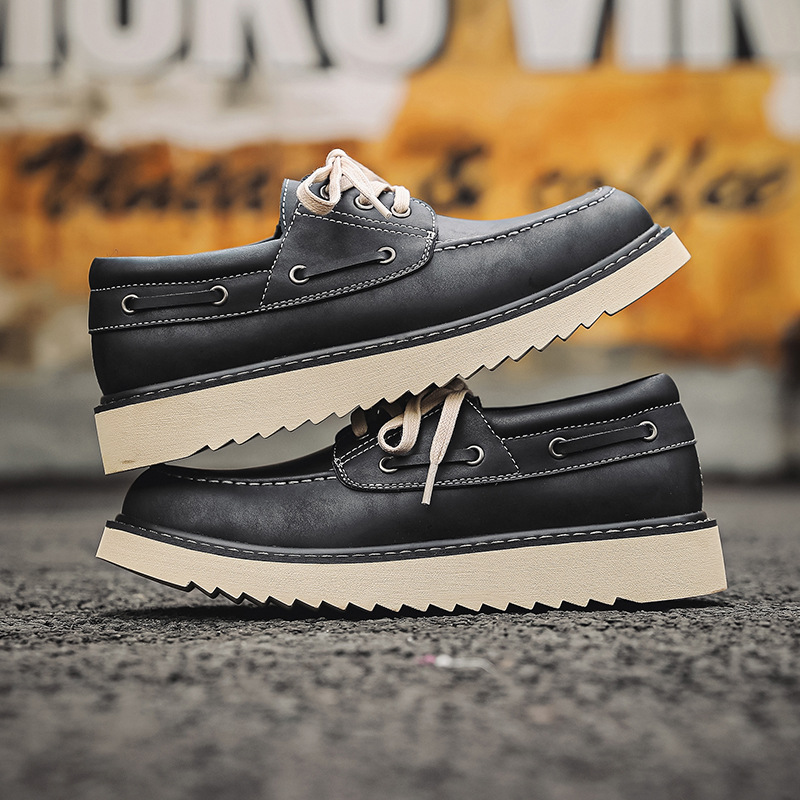 Men's Retro Casual Fashion Marker Shoes foto 5